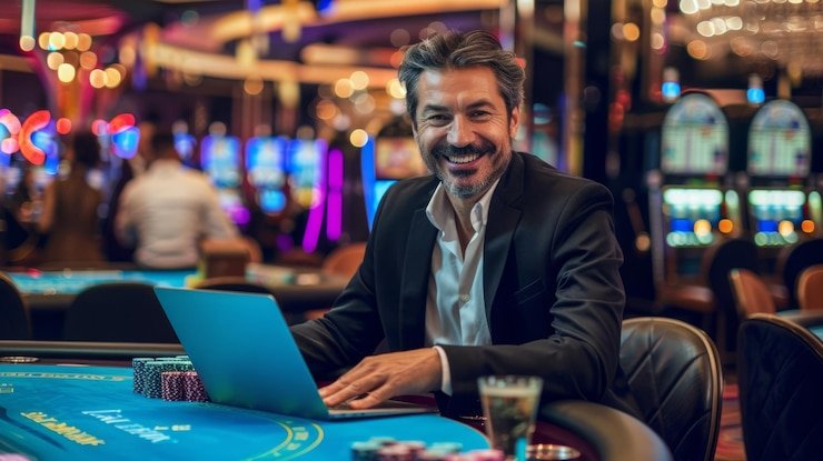 Antarmuka permainan Microgaming di platform lycanroc dengan opsi pembayaran QRIS